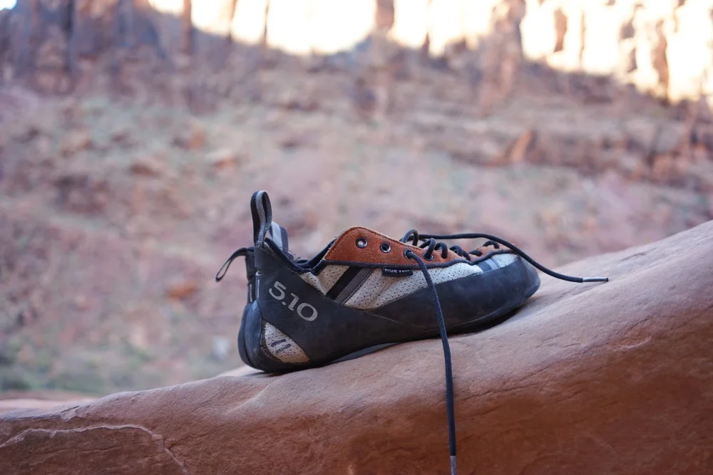 The Right Shoes for Slab Climbing