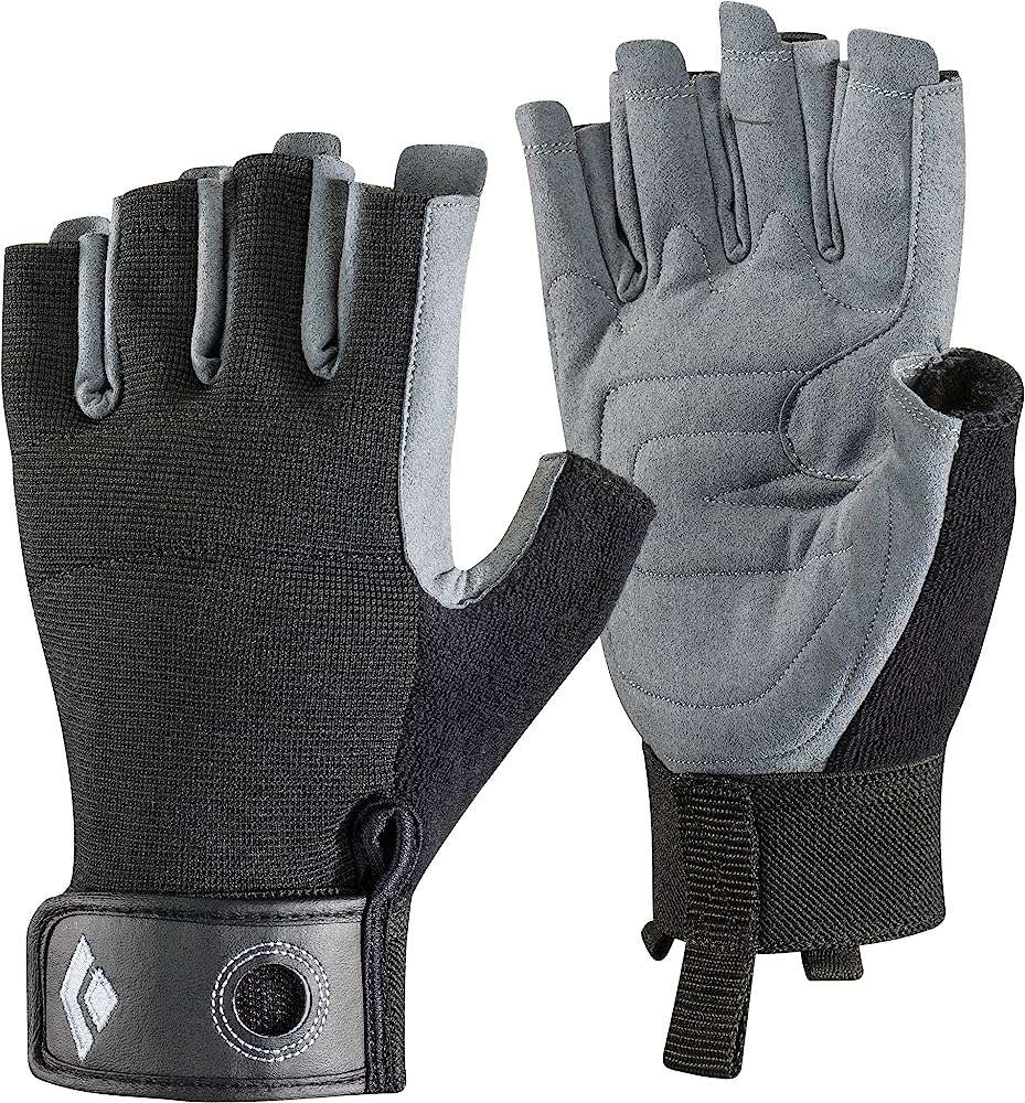 Black Diamond Crag Half-Finger Climbing Gloves Review - ClimbingJunkie