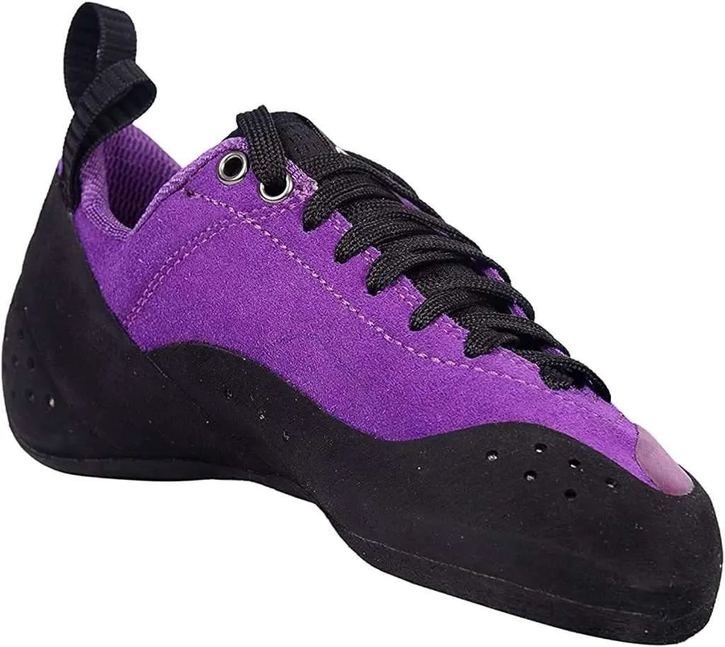 CLIMBX Crush Lace NLV-Purple-Womens Rock Climbing/Bouldering Shoe