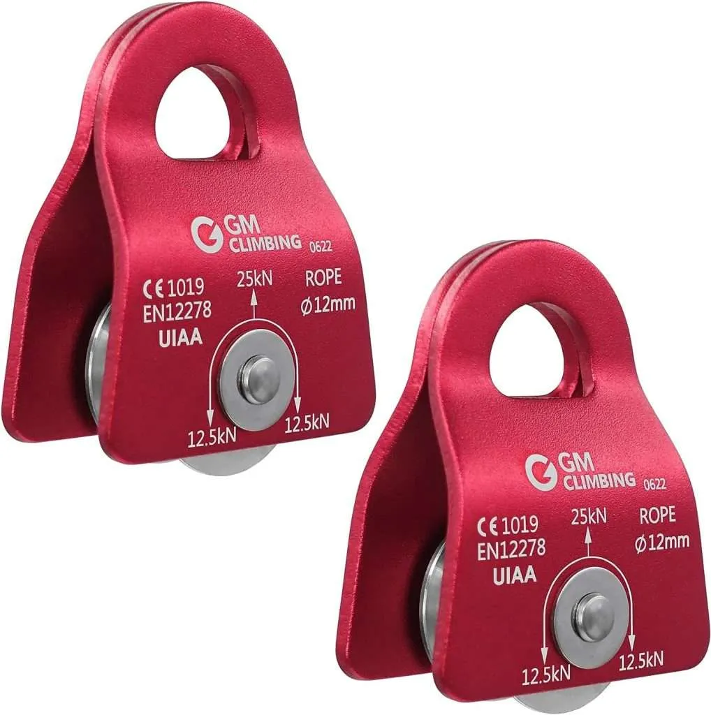 GM CLIMBING 25kN Micro Prusik Minding Pulley 0.47in CE UIAA Certified