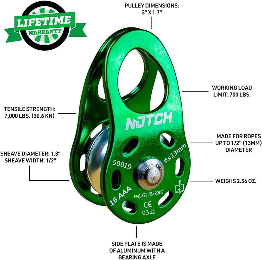 Notch Micro Pulley CE Version (50019)