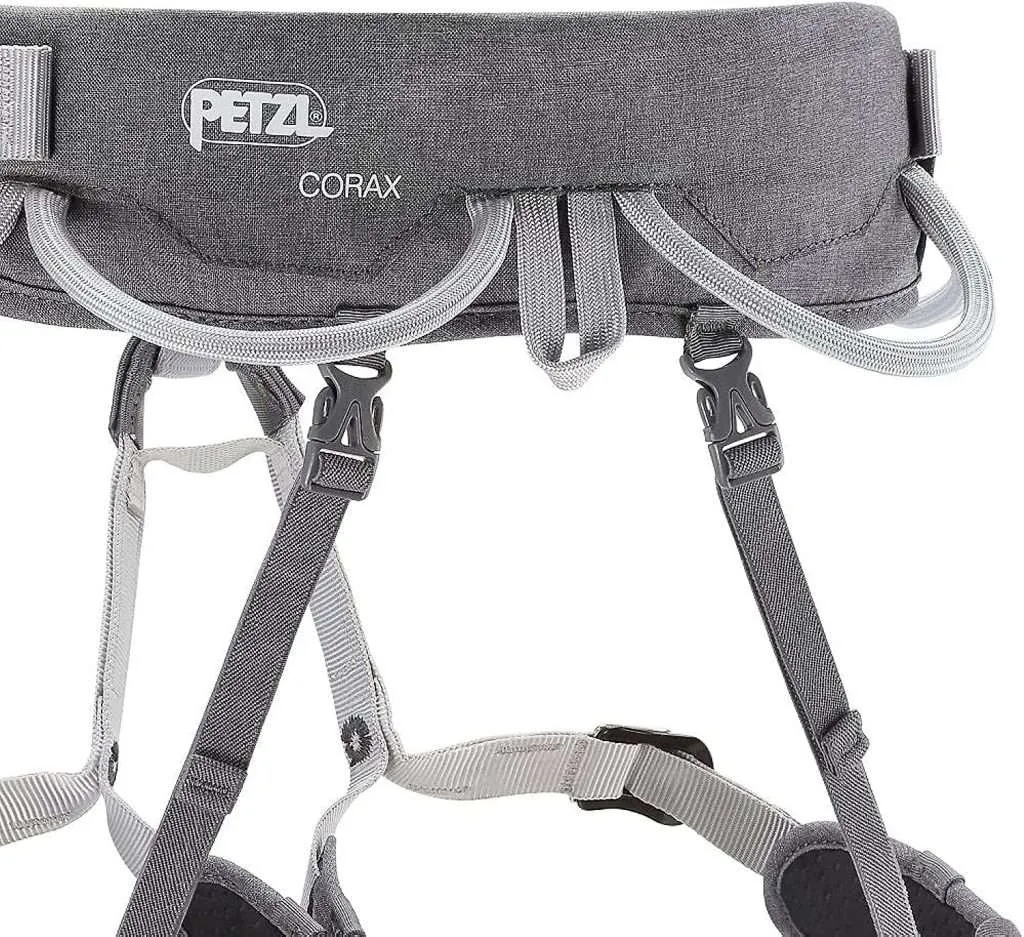 Petzl CORAX Harness - Versatile and Fully Adjustable Rock Climbing, Ice Climbing and Mountaineering Harness