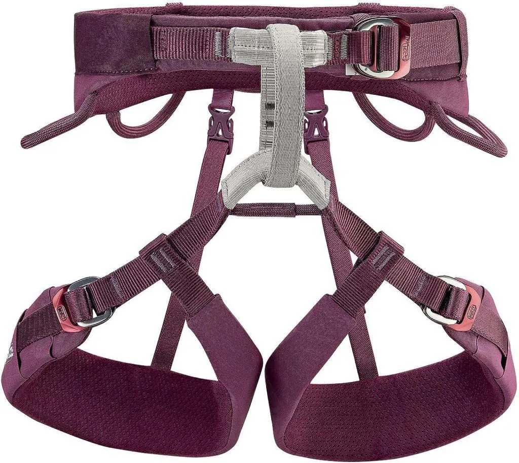Petzl LUNA Womens Harness - Adjustable Rock and Ice Climbing Harness for Single and Multi-Pitch Climb